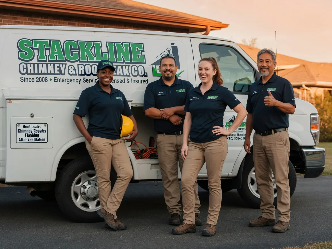 Chimney flashing repair company in Rock Glen, PA